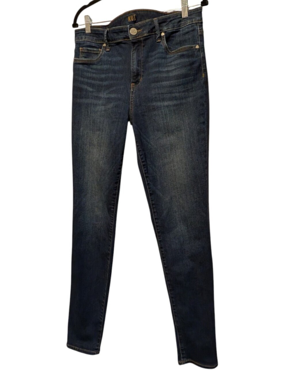 Kut from the Kloth Women's Dark Blue Skinny Jeans